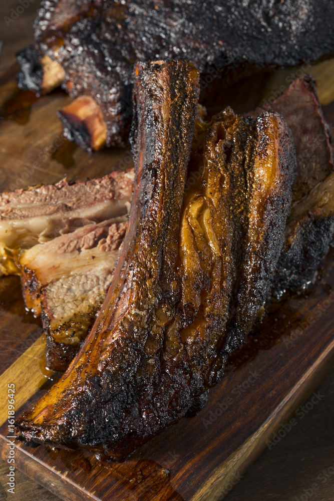 Delicious Smoked Beef Ribs