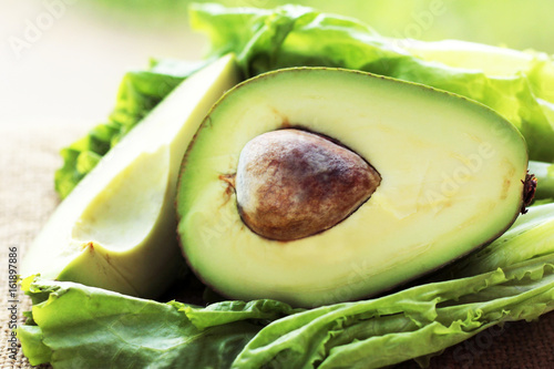 Tasty and healthy avocado, healthy food