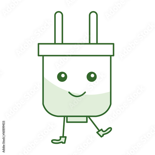 energy plug isolated icon vector illustration design