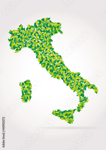 Mappa Italia ecologica