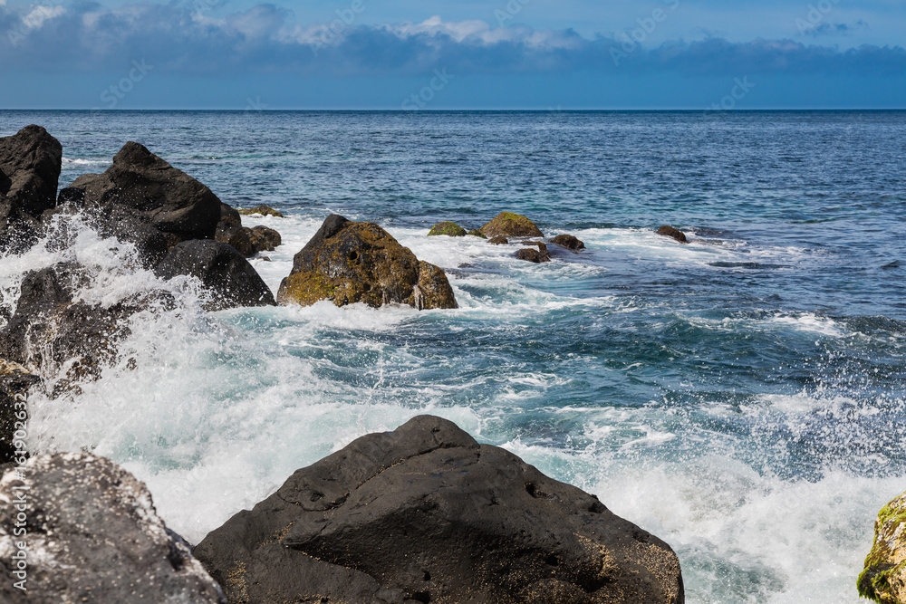 North Shore near Santo Antonio at Sao Miguel Island North Shore near Santo Antonio at Sao Miguel Island