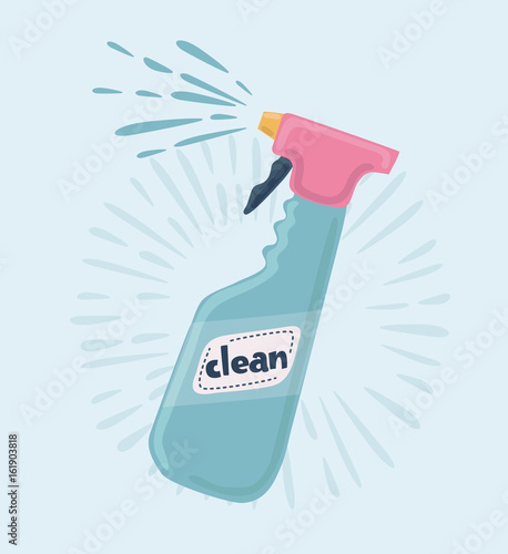 Cleaner spray icon