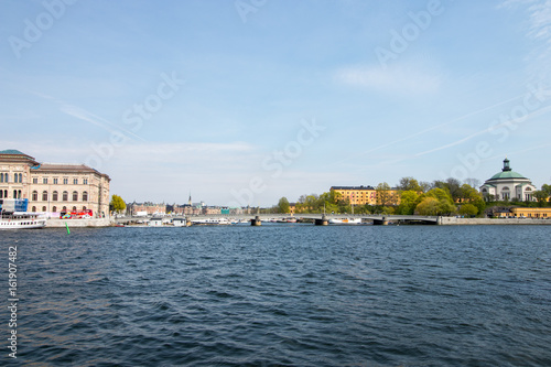 The Nationalmuseum in central Stockholm, the capital of Sweden.