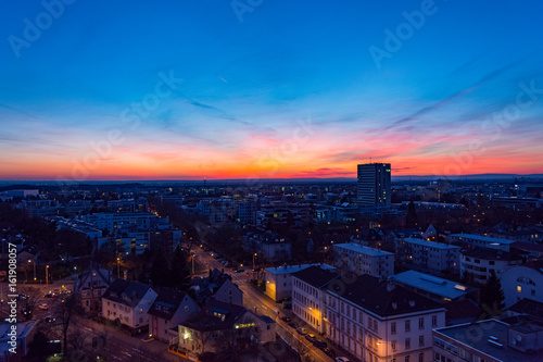 Darmstadt Sonnenuntergang 2 photo