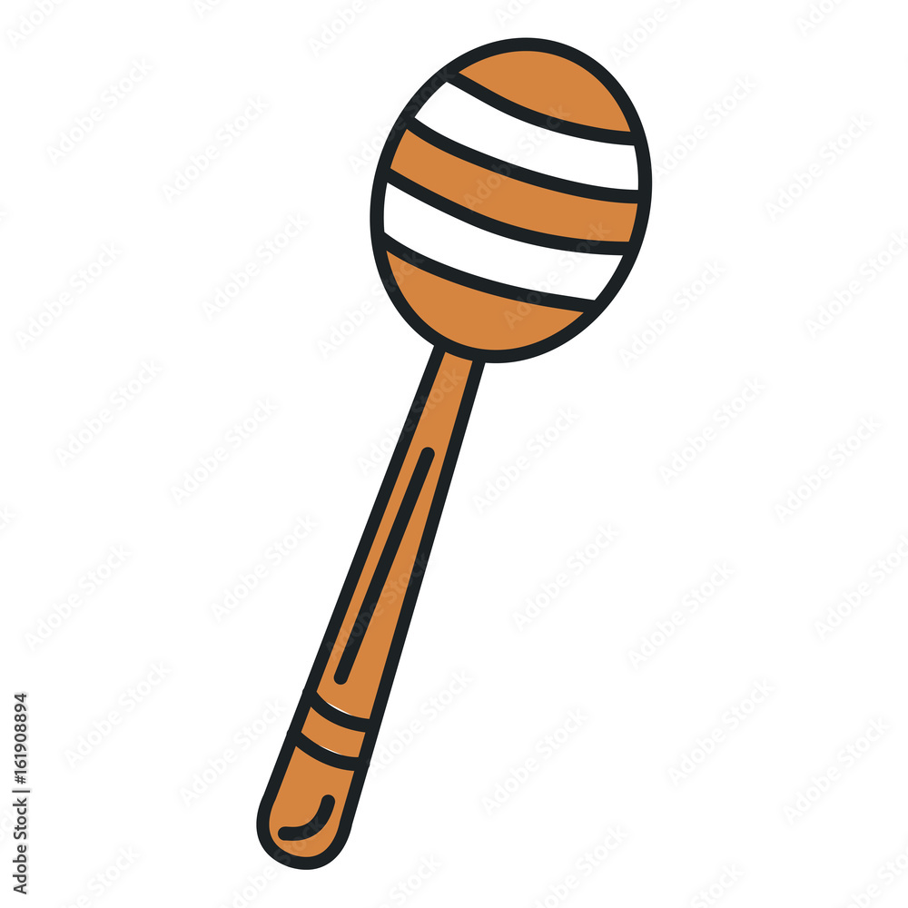 honey stick isolated icon vector illustration design honey stick isolated icon vector illustration design