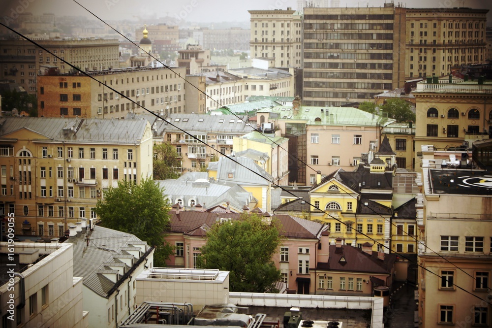 Fototapeta premium In the centre of Moscow