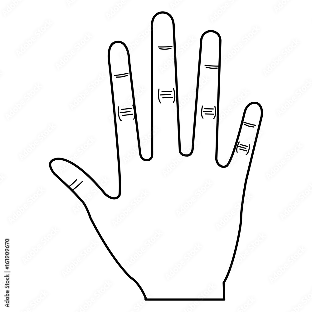 hand human open icon vector illustration design hand human open icon vector illustration design