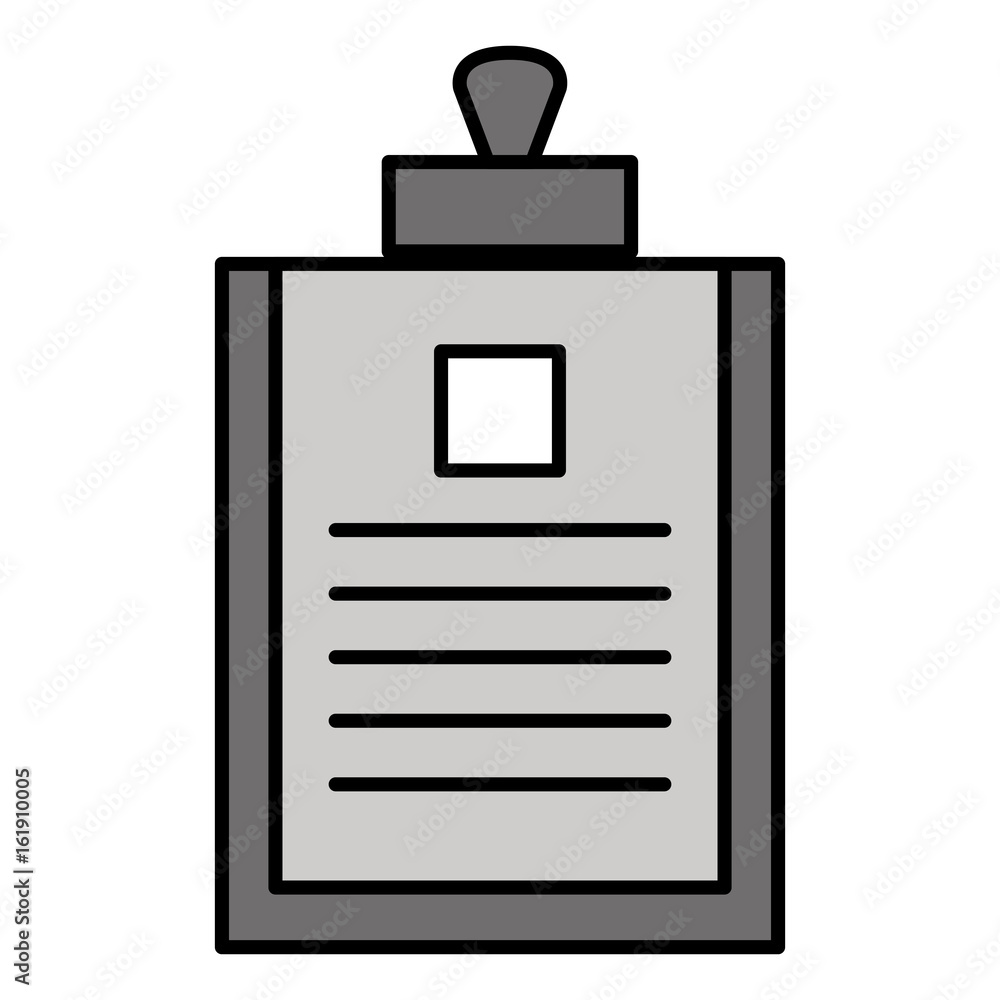 clipboard paper isolated icon vector illustration design clipboard paper isolated icon vector illustration design