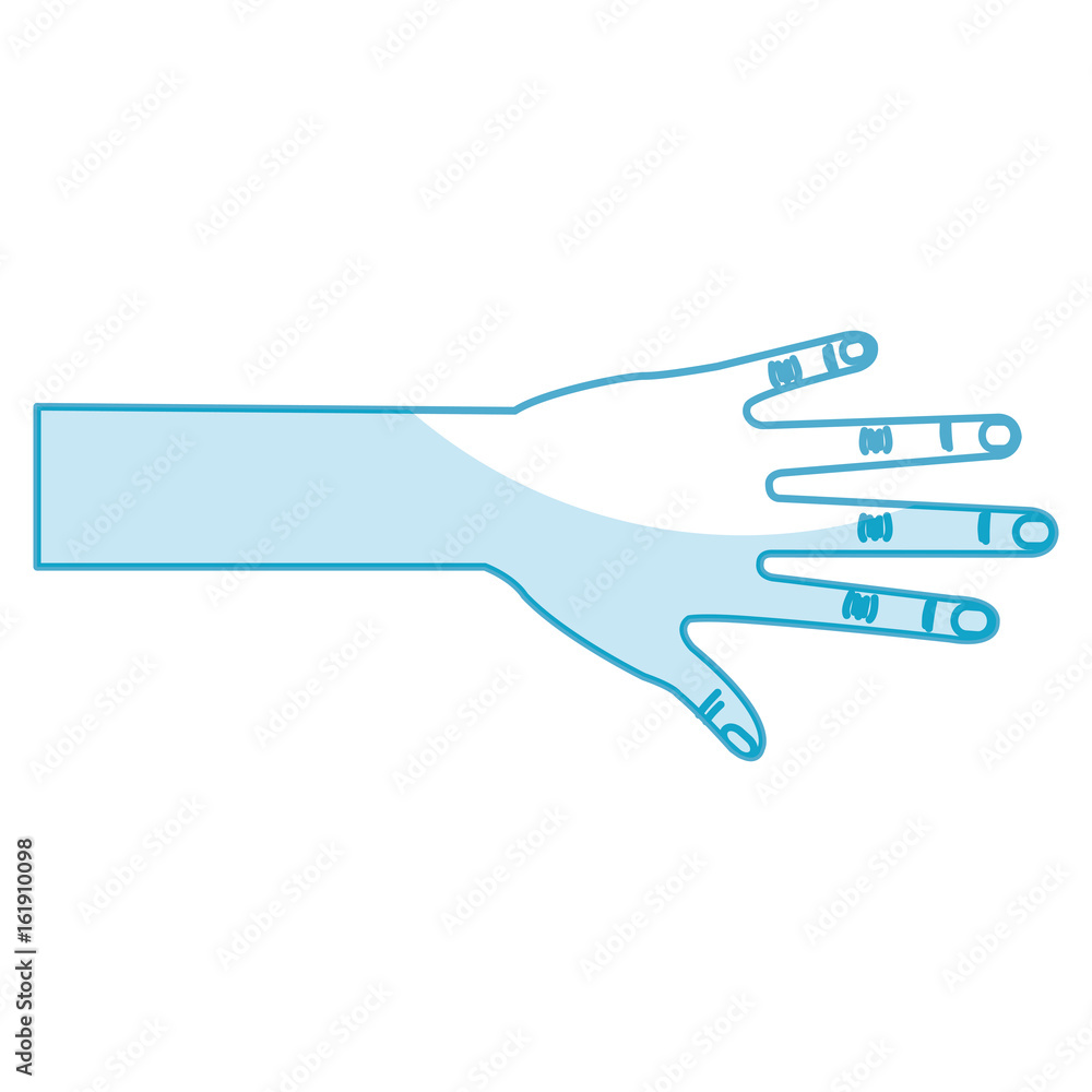 hand human open icon vector illustration design hand human open icon vector illustration design