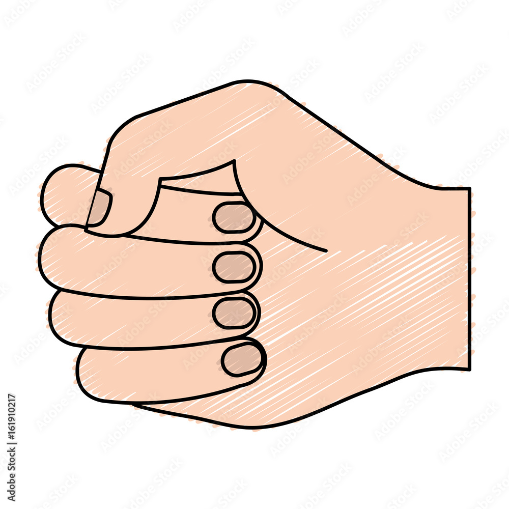 hand human fist icon vector illustration design hand human fist icon vector illustration design
