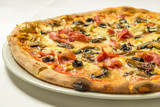 Italian pizza with olives