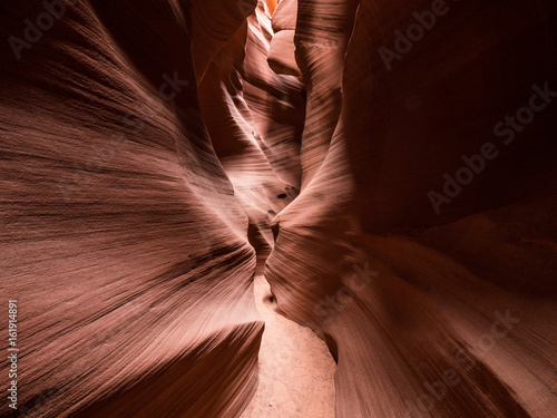 slot canyon rock crevice