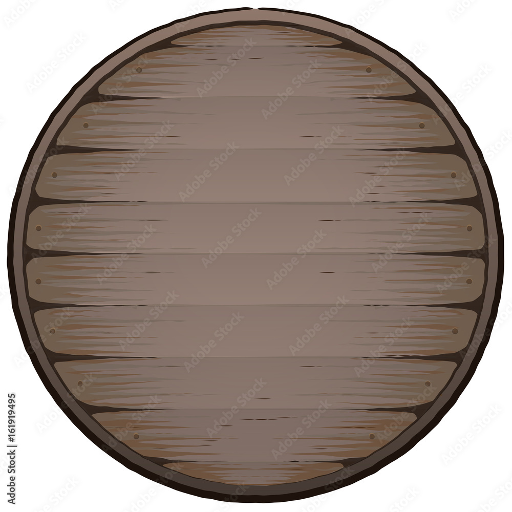 Naklejka premium wooden plaque