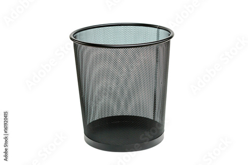 garbage bin isolated on white background