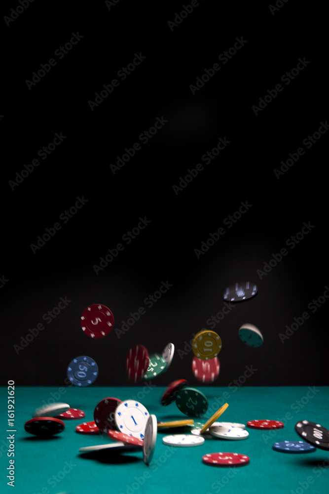 Fototapeta premium Gambling Chips