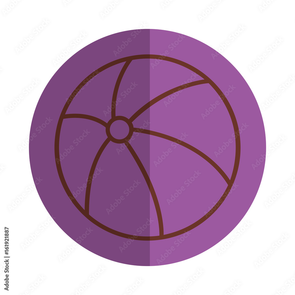 balloon beach isolated icon vector illustration design balloon beach isolated icon vector illustration design