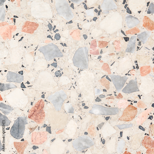 Terrazzo floor texture background