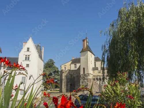 The castle of Ancenis, Loire Atlantique departement, France photo