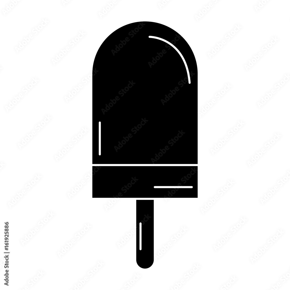 freshness Popsicle isolated icon vector illustration design