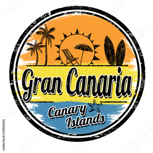 Gran Canaria sign or stamp