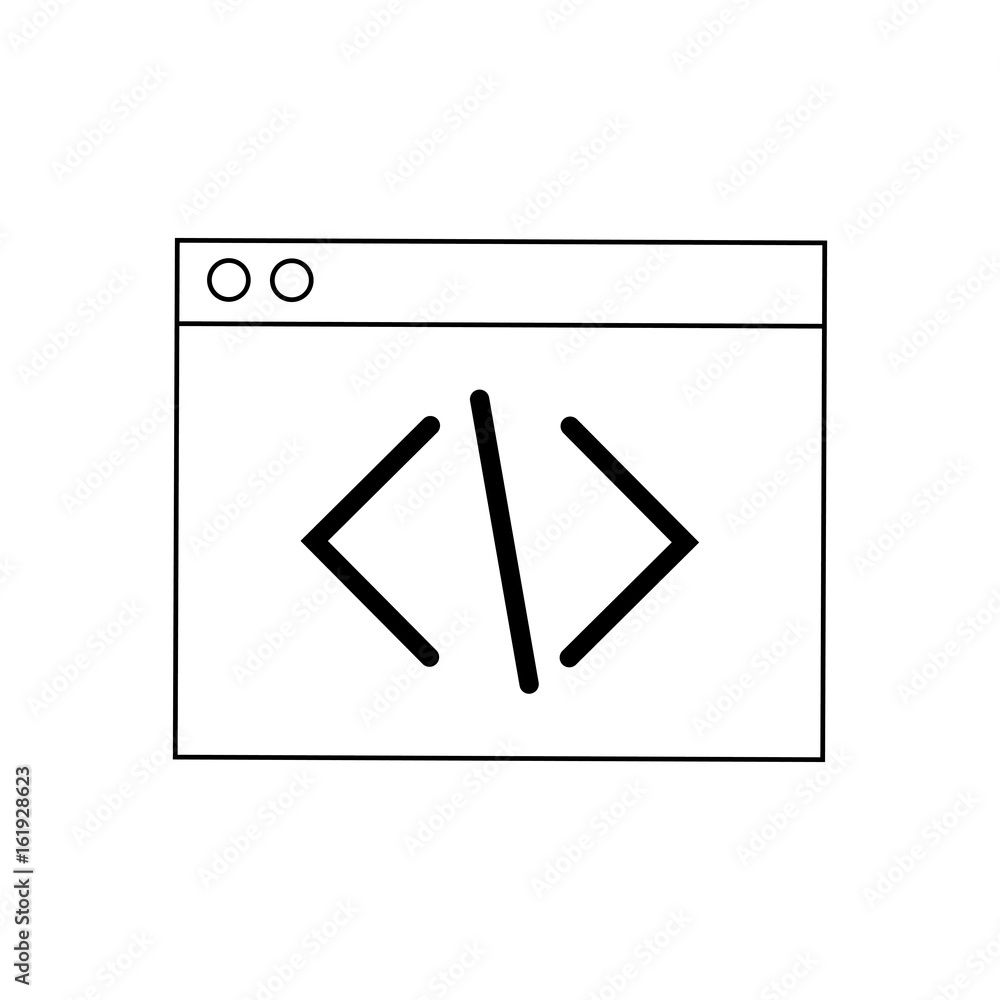 coding script web development and programming optimization vector illustration coding script web development and programming optimization vector illustration