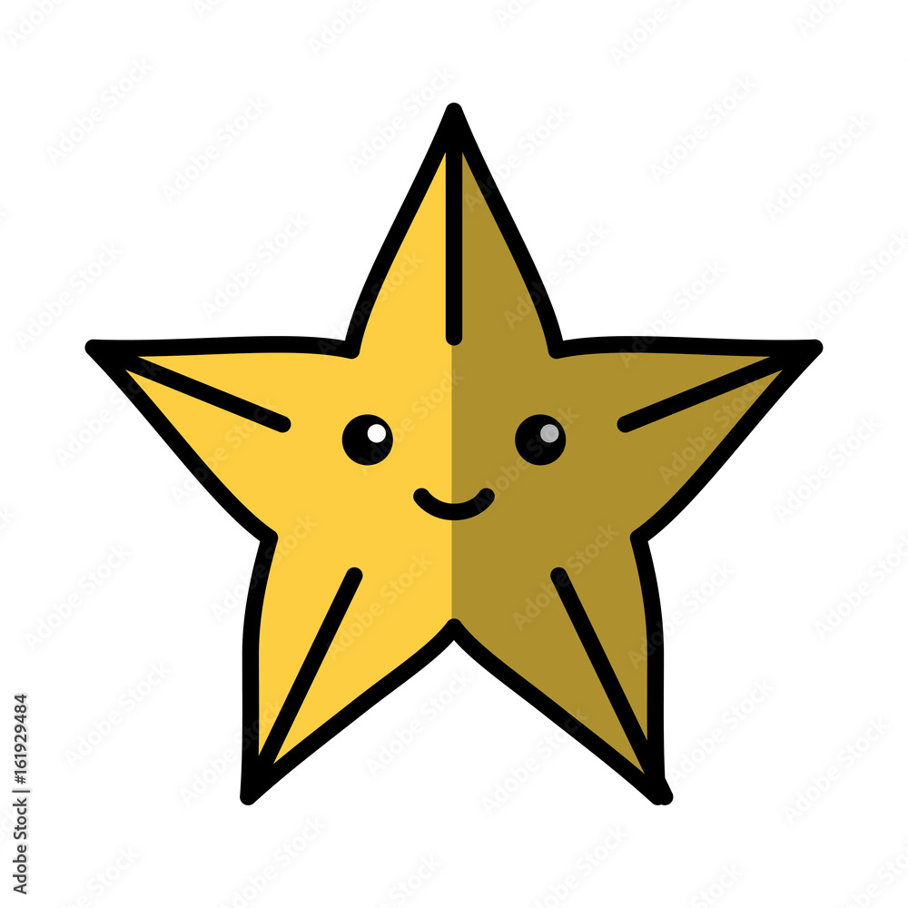 cute starfish isolated icon vector illustration design cute starfish isolated icon vector illustration design