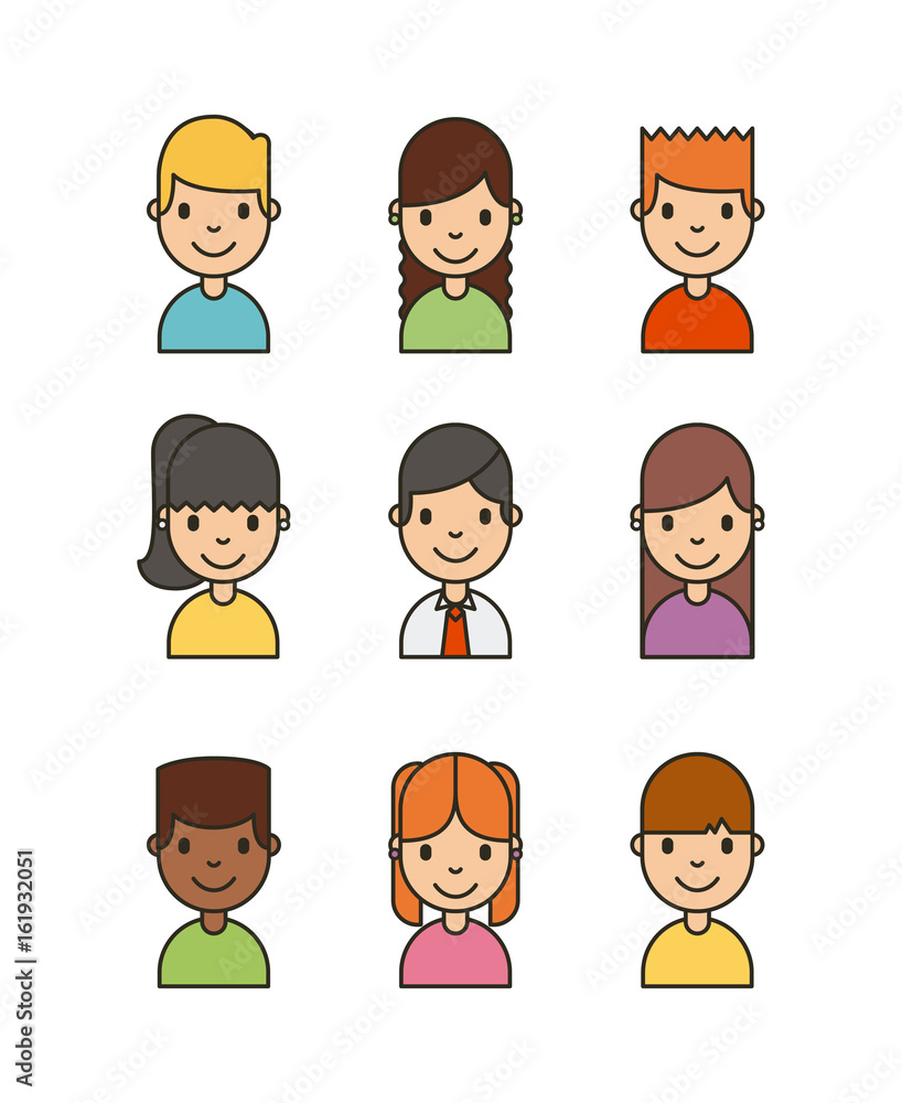 icons set network people vector illustration design graphic icons set network people vector illustration design graphic