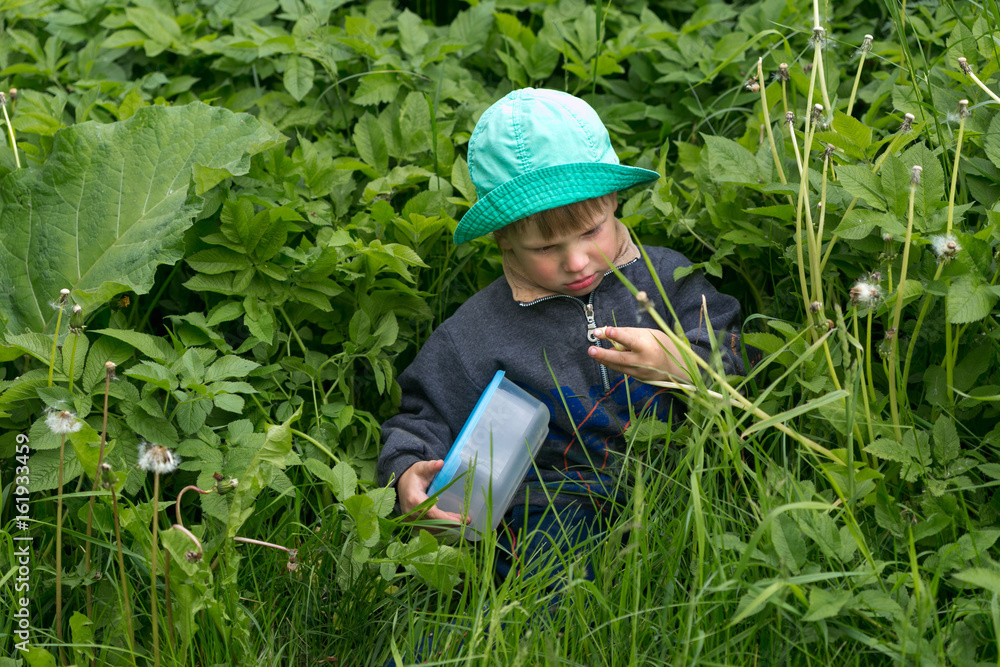 Sad, upset boy in the forest dark more often. Sad, upset boy in the forest dark more often.