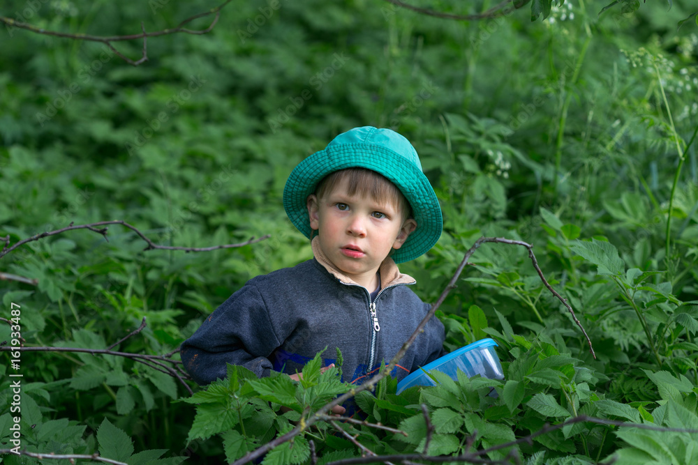 Sad, upset boy in the forest dark more often. Sad, upset boy in the forest dark more often.