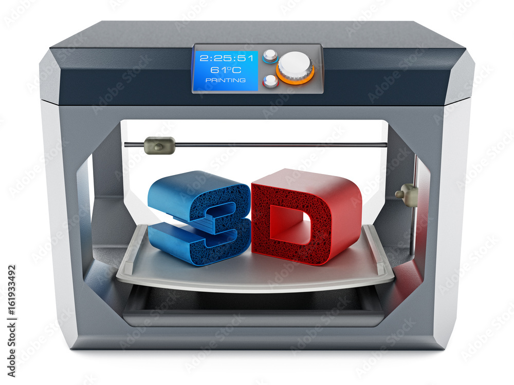 printing text on 3d printer