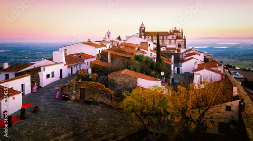 Beautiful view of Monsaraz village in Portugal