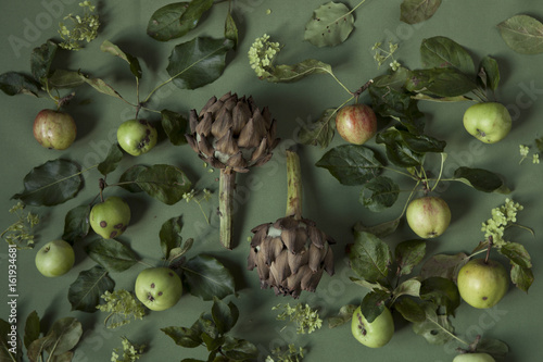 artichokes and apples