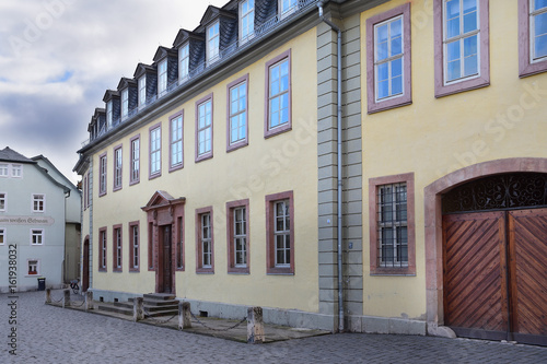 Obraz na płótnie Goethes Wohnhaus in Weimar w salonie