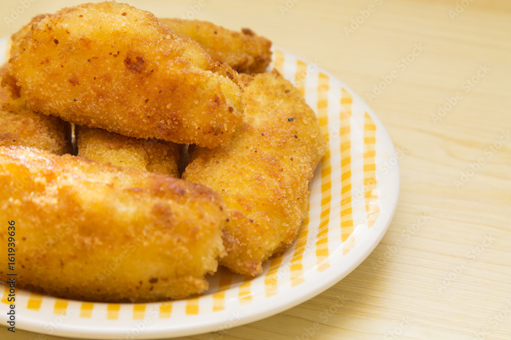 croquettes filled with meat. croquettes filled with meat.