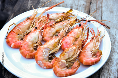 Wallpaper Mural Grilled shrimps Torontodigital.ca