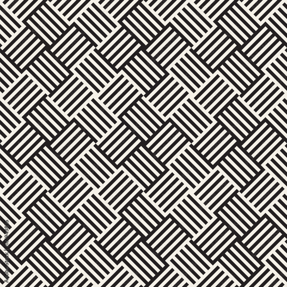Abstract geometric pattern with stripes, lines. Seamless vector ackground. Black and white lattice texture. Abstract geometric pattern with stripes, lines. Seamless vector ackground. Black and white lattice texture.