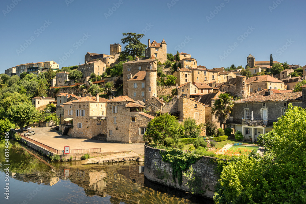 Puy L Eveque on the Lot River in south west France