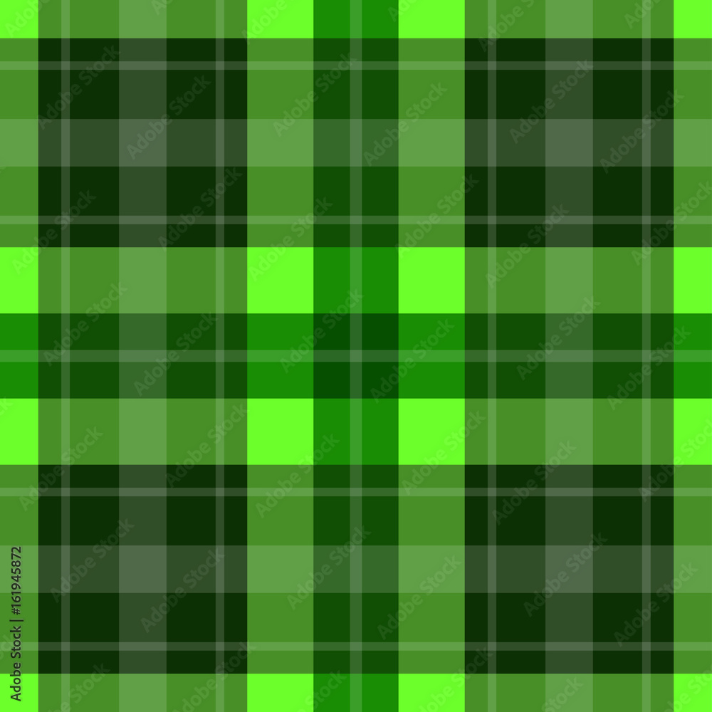 seamless green tartan - white stripes seamless green tartan - white stripes