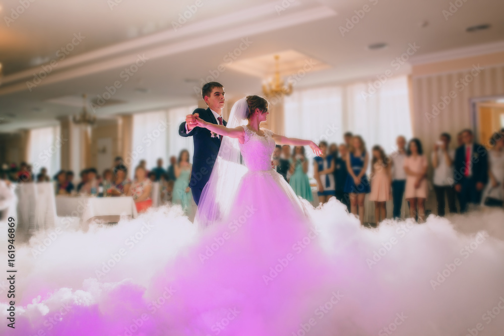 First wedding dance of newlywed First wedding dance of newlywed