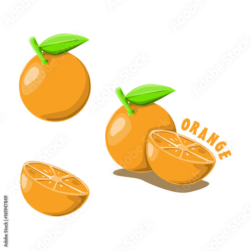 Logo icon design Orange farm 