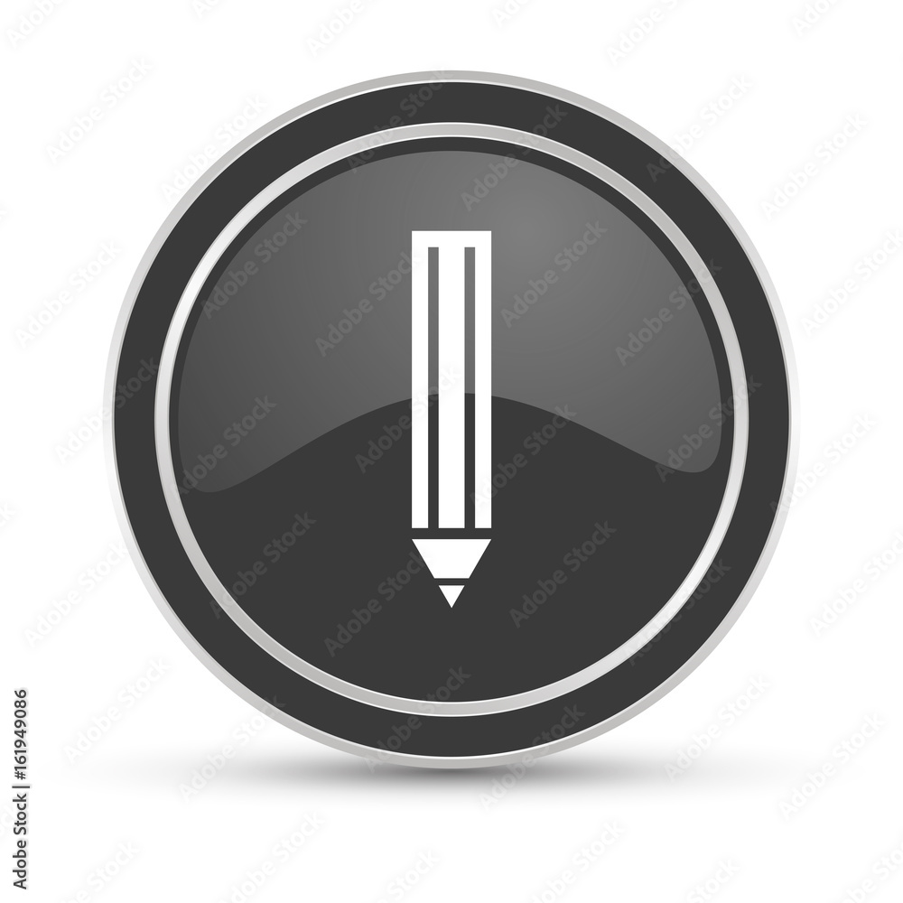 Schwarzer Button - Stift Schwarzer Button - Stift