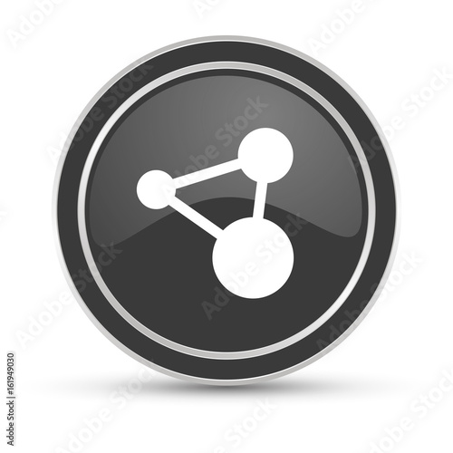 Schwarzer Button - Verknüpfung