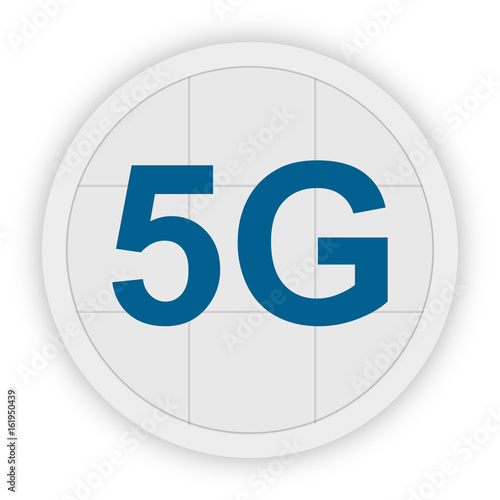 Icon Schaltfläche -5G  Breitband