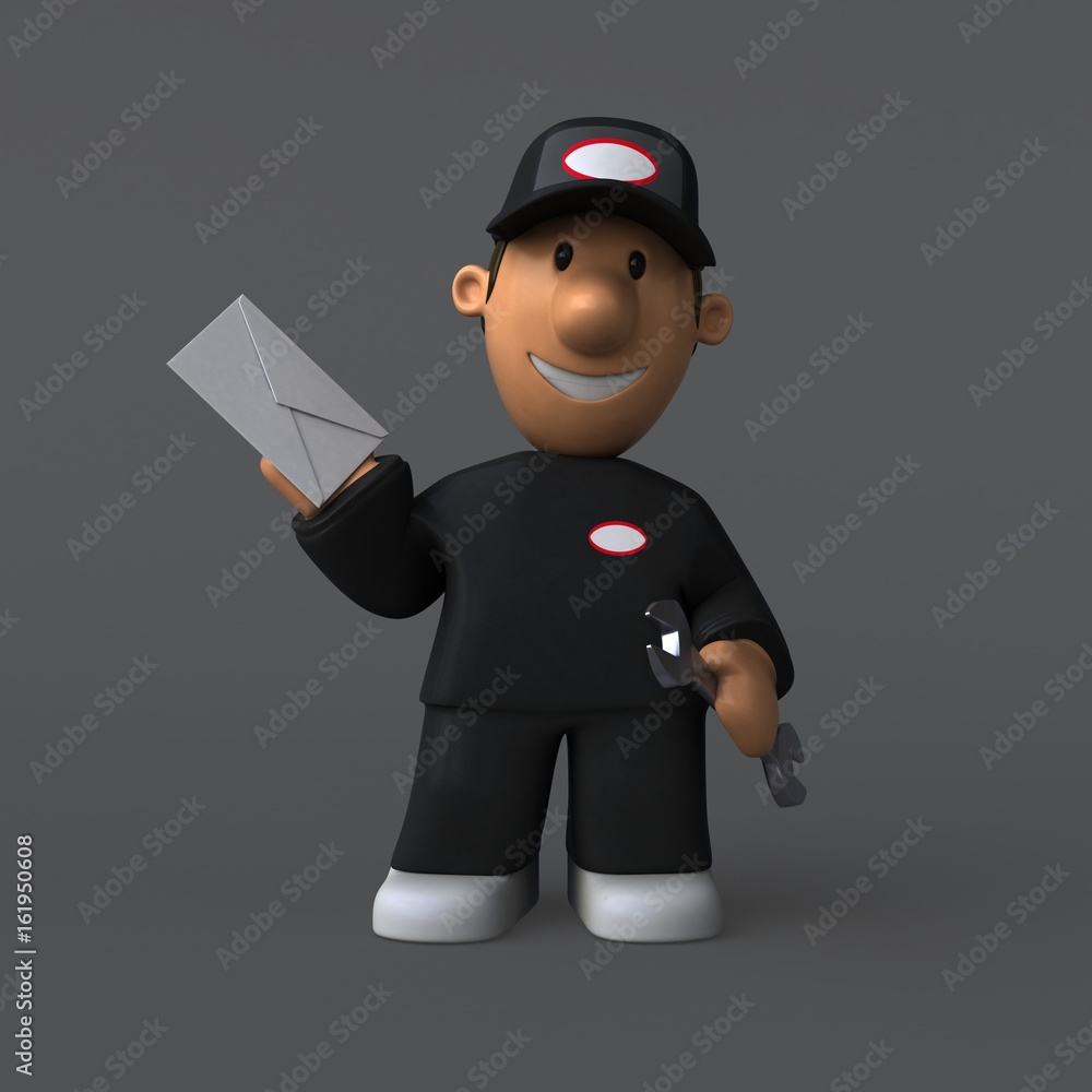 Mechanic - 3D Illustration