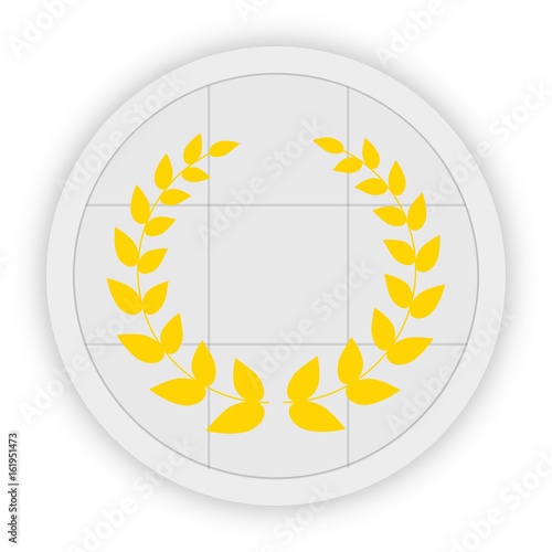 Icon Schaltfläche - Kranz