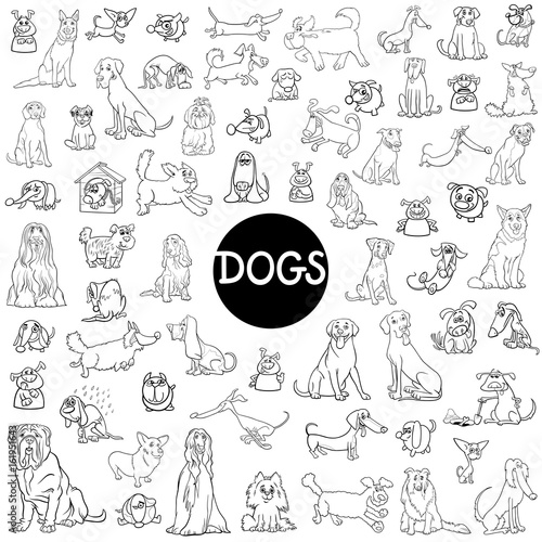 dog characters large collection