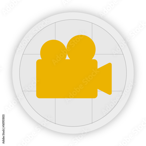 Icon Schaltfläche - Videokamera
