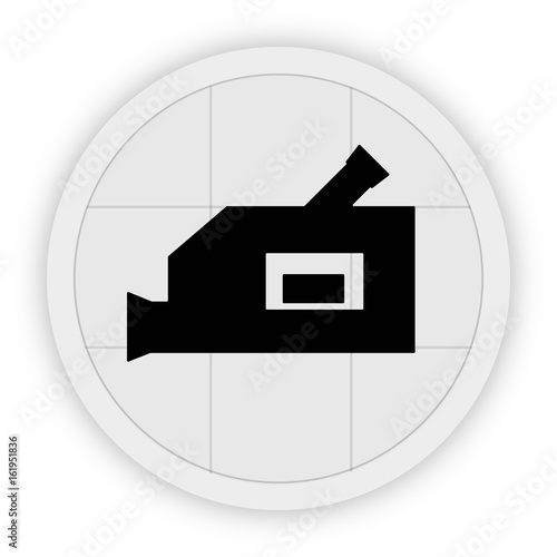 Icon Schaltfläche - Camcorder