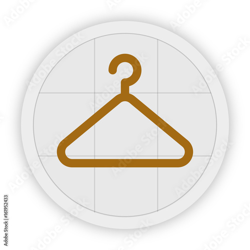 Icon Schaltfläche - Aufhänger