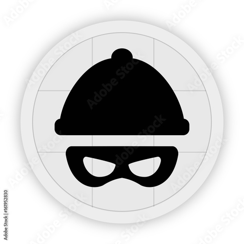Icon Schaltfläche - Bandit